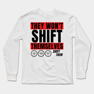 Save the manuals Long Sleeve T-Shirt